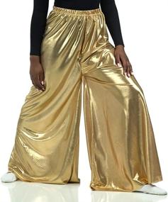 img 4 attached to 👖 Danzcue Celebrate Your Spirit with Women's Palazzo Pants: Stylish and Comfortable!