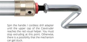 img 2 attached to 🍰 Stainless Steel Czextruder Polymer Clay Gun for Cake Fondant Decorating by LUCY CLAY