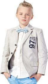 img 4 attached to Leo&Lily Big Boys' LLB1127: Stylish and Comfortable Fashion for Growing Boys