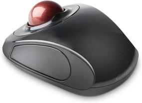 img 4 attached to 🖱️ Black Kensington Orbit Wireless Trackball Mouse - K72352US with Touch Scroll Ring