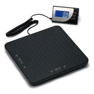 660 lb (300 kg) digital heavy duty postal shipping scale with backlit lcd and ac adapter - multi weight unit, max 300 kg capacity, min 0.5 kg readability logo