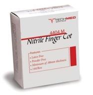 4404l tech med nitrile finger large: superior protection & comfort for your hands! logo