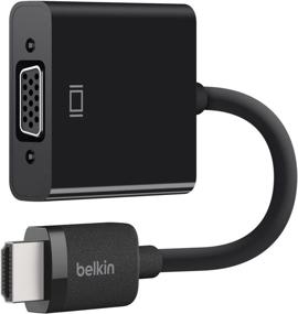 img 4 attached to Расширенная совместимость: адаптер Belkin HDMI к VGA с поддержкой звука и питания Micro-USB для Apple TV 4K и широкого спектра телевизоров