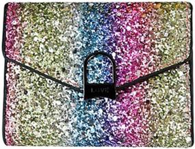 img 2 attached to Rmcxly Multicolor Sequins Leather Patchwork Women's 👜 Handbags & Wallets – Optimized for Enhanced Searchability