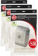 🔍 premium hoover duros type sr vacuum bags - ultra-fine microfiltration - compatible with ho-101010sr, 401010sr, s3590, s3591, s3590hv vacuum cleaners логотип