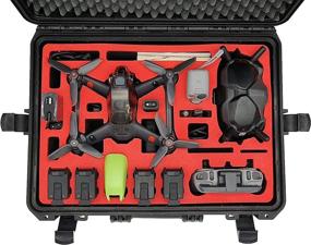 img 2 attached to High-Quality German-Made Professional Carrying Case for DJI FPV Combo with Bracers - Fly More Set - Carrying Case