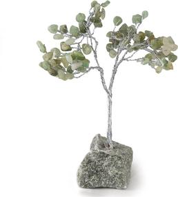 img 2 attached to 💰 Enhance Prosperity and Wellness with Beverly Oaks Healing Crystals Bonsai Tree: Money Tree & Natural Gemstone Tree with Green Aventurine Healing Stones