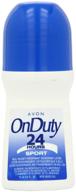 avon deodorant bonus size pack of 12: on duty 24h sport - long-lasting protection for active lifestyles logo