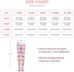 img 3 attached to ZukoCert Leggings Stretch Printing 9XGXA_65 Girls' Clothing