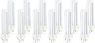 plc 13w compact fluorescent replaces sylvania light bulbs logo