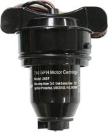 🔌 замена картриджа насоса johnson pump 28572 750 gph для шлюзового погружного насоса - модель № 32702, черный. логотип