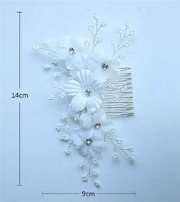 img 1 attached to FXmimior Headpiece Crystals Rhinestone Accessory