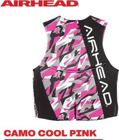 img 1 attached to Stay Stylish and Safe with Airhead Women's CAMO COOL Kwik-Dry Neolite Flex Life Jacket