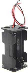 img 4 attached to 🔋 WMYCONGCONG 6-Pack 4 x 1.5V AA Battery Holder Box with Black and Red Wire Leads