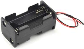 img 3 attached to 🔋 WMYCONGCONG 6-Pack 4 x 1.5V AA Battery Holder Box with Black and Red Wire Leads