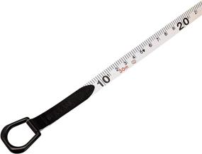 img 1 attached to 📏 AmazonBasics Fiberglass Tape Measure - 100ft (30m), 1/2-Inch Width, Inch/Metric Scale, Impact-Resistant Shell