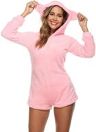 👗 amiliashp womens jumpsuit sleepwear playsuit: high-quality women's clothing for stylish jumpsuits, rompers & overalls logo