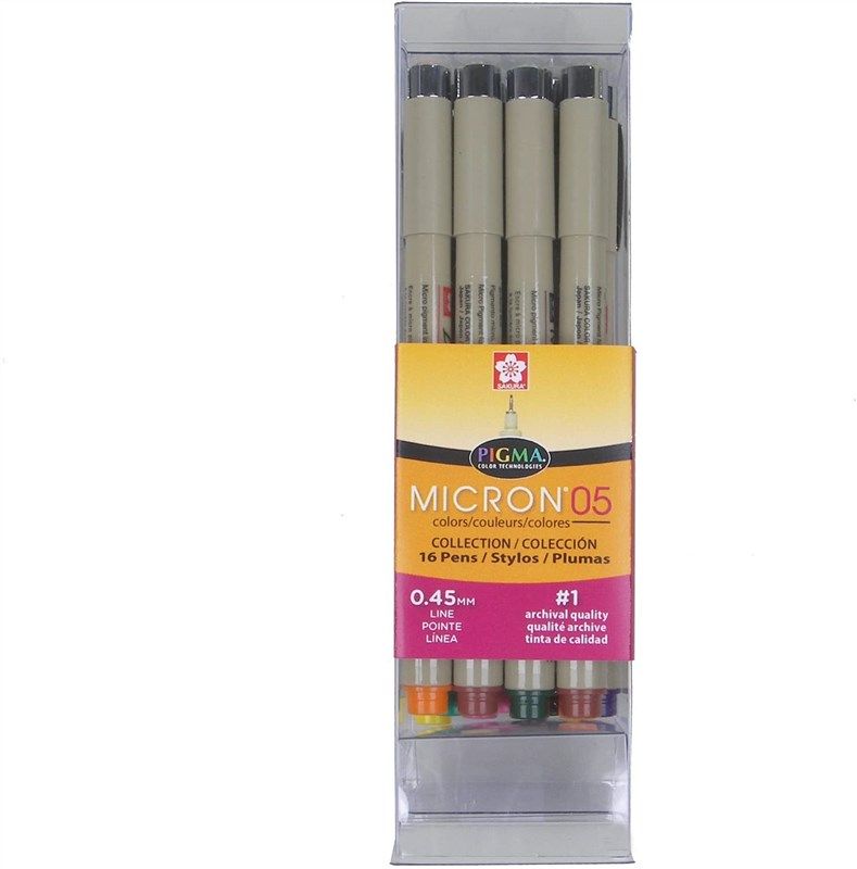 sakura 50075 16 piece assorted collection 로고