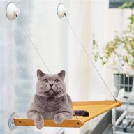 🐱 window perch for cats with strong suction cups - space saving, easy to assemble cat bed for indoor cats logo