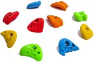 premium medium climbing holds - ideal for home and gym climbing walls - kandi climbing holds logo