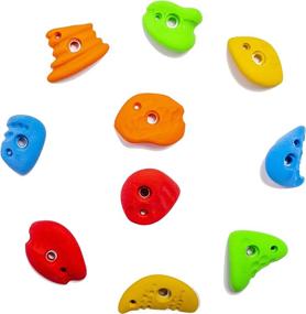 img 3 attached to Premium Medium Climbing Holds - Ideal for Home and Gym Climbing Walls - Kandi Climbing Holds