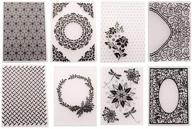 🌸 flower patterns plastic embossing folder: diy craft templates for scrapbooking, cards, & photo albums - handmade art supplies & decorating mold set logo