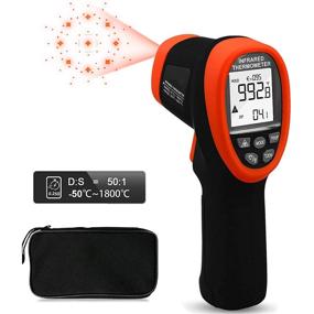 img 3 attached to 🌡️ High-Precision Digital Laser Thermometer - Accurate 3272°F Pyrometer
