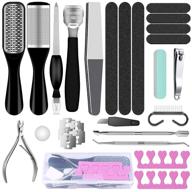 🦶 like her 23-in-1 stainless steel pedicure kit: ultimate foot care solution for smooth, callus-free feet - perfect gift for home use by women & men logo