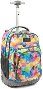 img 3 attached to 🎒 Tilami Rolling Backpack Laptop 18 inch: A Convenient Combo with Lunch Bag