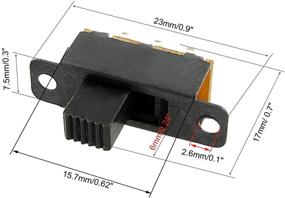 img 1 attached to 🔧 Enhance Control and Precision with Uxcell Position Panel Slide Switch