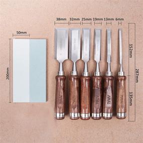 img 1 attached to 🔪 Enhanced Vanadium Sharpening with Aral Chisel