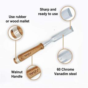 img 3 attached to 🔪 Enhanced Vanadium Sharpening with Aral Chisel