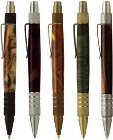 img 1 attached to 🖊️ DuraClick EDC Click Ballpoint Pen Kit Starter Package by Penn State Industries: The Ultimate Woodturning Project