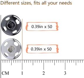 img 3 attached to Кнопки-застежки Fuman Forest для шитья