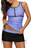 👙 luvamia women's racerback tankini swimsuits: stylish swimwear & cover ups for ladies logo