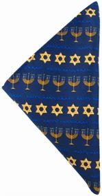 img 2 attached to Jacob Alexander Hanukkah Menorah Handkerchief