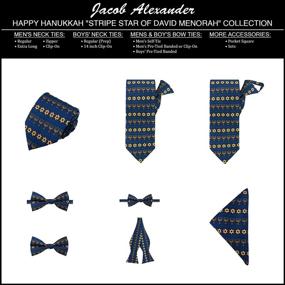 img 1 attached to Jacob Alexander Hanukkah Menorah Handkerchief