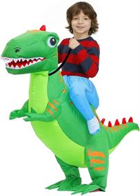 img 3 attached to 🦖 Kooy Kids Halloween Inflatable Dinosaur Costume