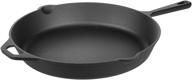 amazonbasics pre seasoned cast iron skillet logo