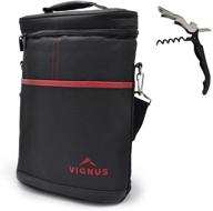 vignus insulated 2 bottle carrier interior логотип