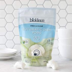 img 3 attached to 🌱 Biokleen Automatic Natural Dish Pods - Eco-Friendly Dishwasher Detergent, Concentrated, Phosphate & Chlorine Free - 40 Pods