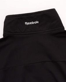 img 1 attached to Рубашка для мальчиков Reebok: легкая и влагоотводная четверть застёжка-молния