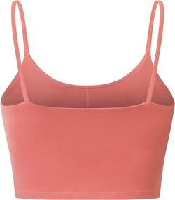 img 3 attached to CLICLI Women's Longline Padded Sports Bra Camisole Crop Top – Ideal for Wokouts, Running, and Yoga!