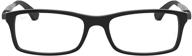ray ban rx7017 eyeglasses shiny black: stylish and sleek eyewear for all occasions logo