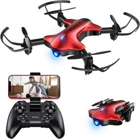 img 4 attached to DROCON Spacekey 1080P FHD Camera Drone - FPV Quadcopter for Kids, Beginners, and Adults with Gravity Control, Trajectory Flight, Headless Mode, Altitude Hold, One-key Return, and Foldable Arms