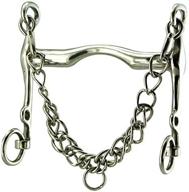 🐴 coronet medium weight wide port weymouth bit: optimal comfort and control for equine training logo