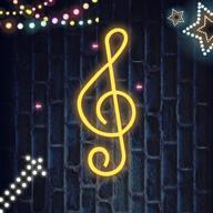 🎵 mesmerizing music decor neon sign: vibrant led neon lights wall decoration, usb/battery powered music symbol night light for bedroom, living room, girl room, bar - perfect gift for parties, birthdays, christmas (yellow) логотип