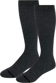 img 2 attached to 🧦 Merino Wool Compression Knee High Socks: Ultimate Support for Hiking, Skiing, Travel & More - Reduce Swelling, Ideal for Sports & Nurses