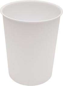 img 4 attached to 🗑️ White Plastic Waste Basket: Kenney's Simplified Storage Solution