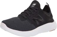 new balance fresh sport black women's shoes logo